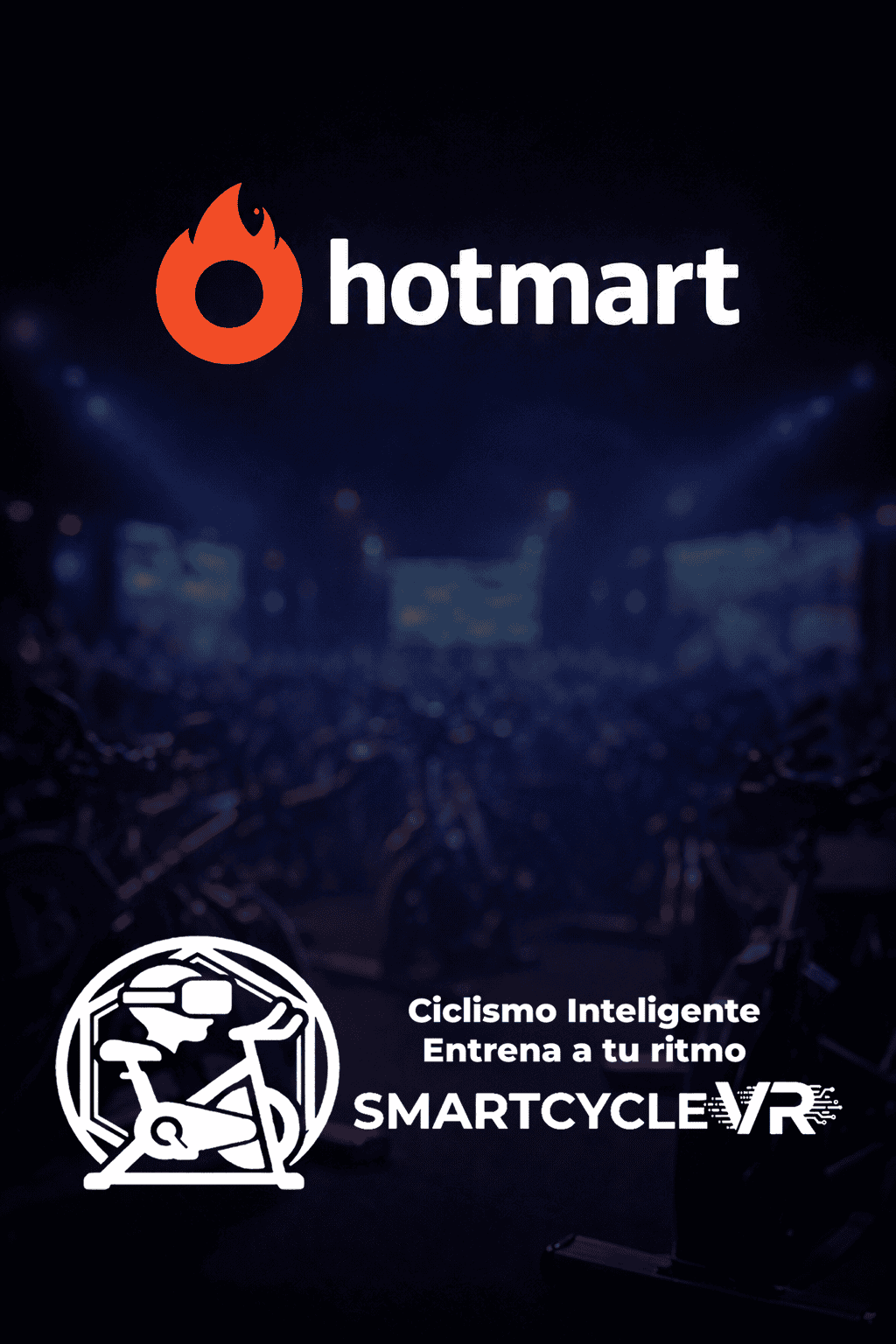 Entrenamiento de ciclismo inteligente con SmartCycle VR en Hotmart.